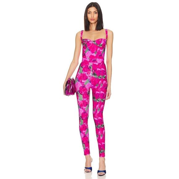 The new arrivals FONDA JUMPSUIT IN ROSA DE ROCA size 40/US8 - Picture 1 of 10